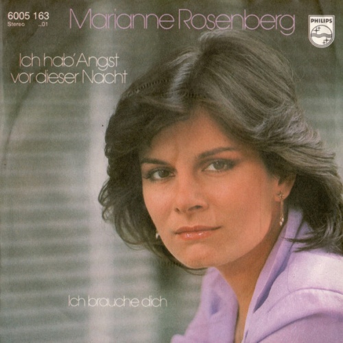 Vinyl / Marianne Rosenberg - Ich Hab' Angst Vor Dieser Nacht / Ich Brauche Dich