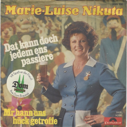 Vinyl / Marie-Luise Nikuta - Dat Kann Doch Jedem Ens Passiere