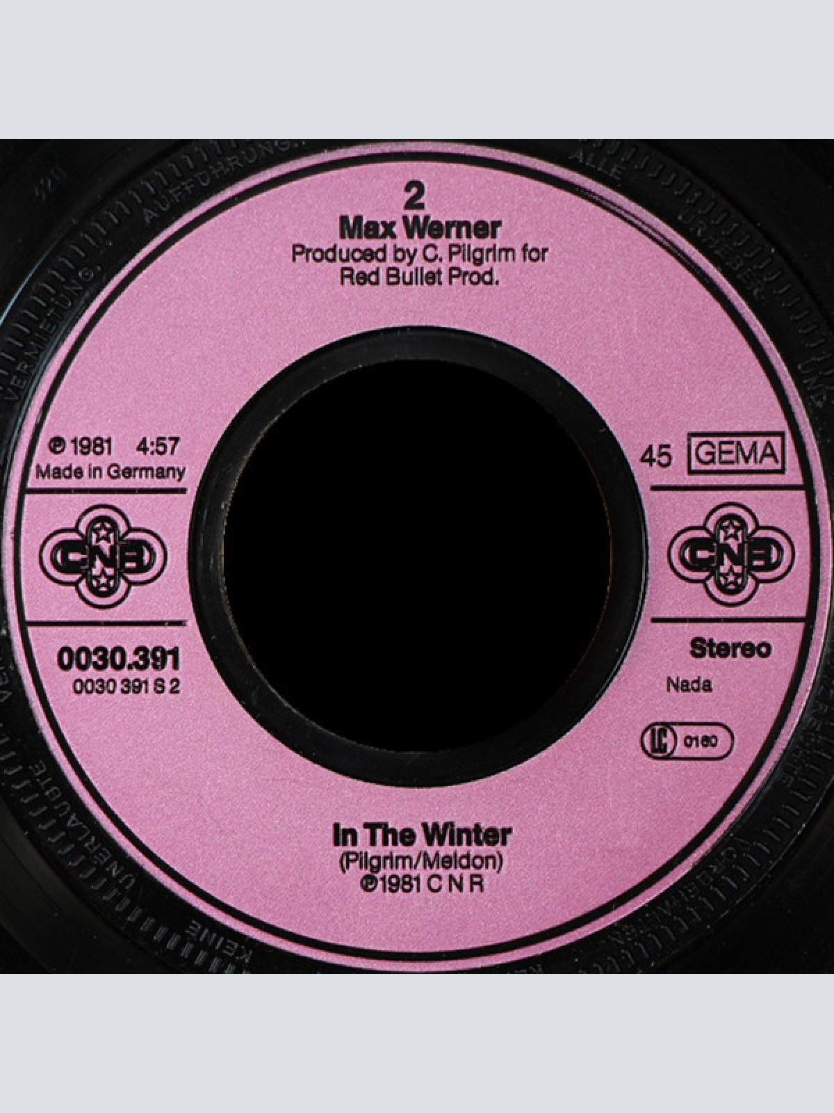 Vinyl / Max Werner - Rain In May