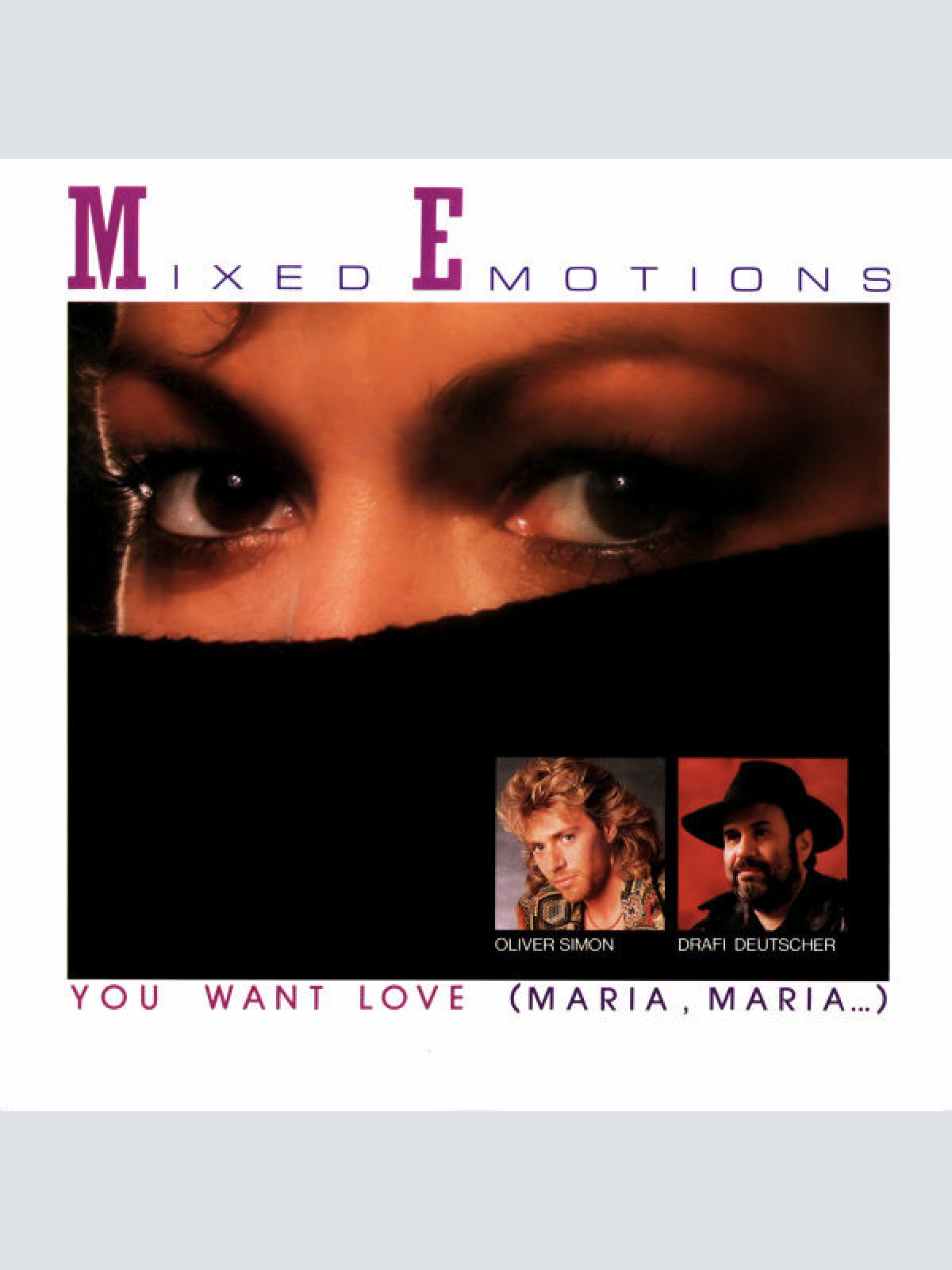 Vinyl / Mixed Emotions - You Want Love (Maria, Maria...)