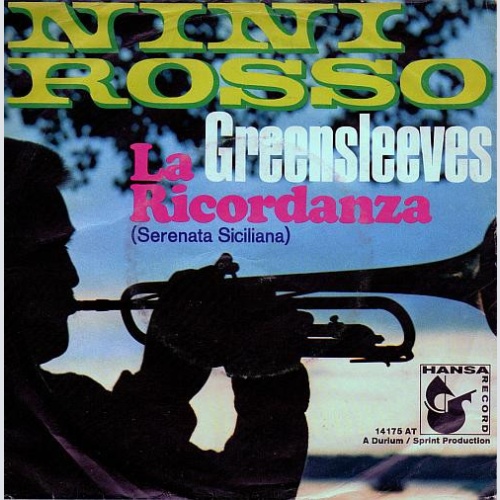 Vinyl / Nini Rosso - Greensleeves /  La Ricordanza (Serenata Siciliana)