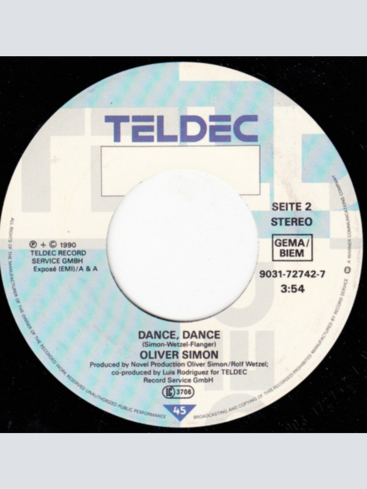 Vinyl / Oliver Simon - Spring Snowman