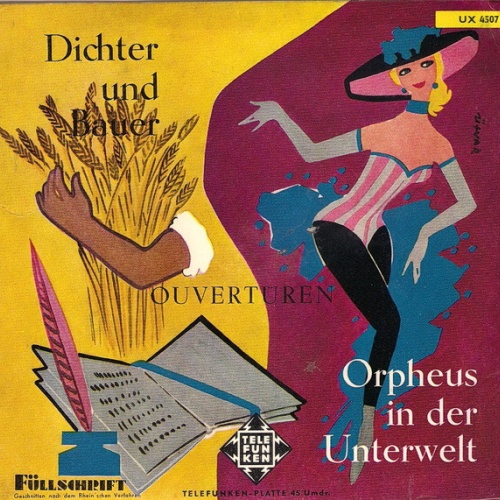 Vinyl / Orchestre Symphonique De La Radiodiffusion Nationale Belge, Bruxelles Dirigent Franz André - Dichter Und Bauer / Orpheus In Der Unterwelt