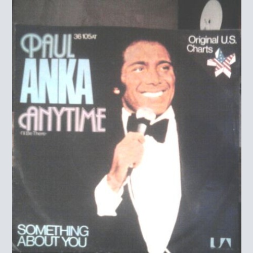 Vinyl / Paul Anka - Anytime (I'll Be There)