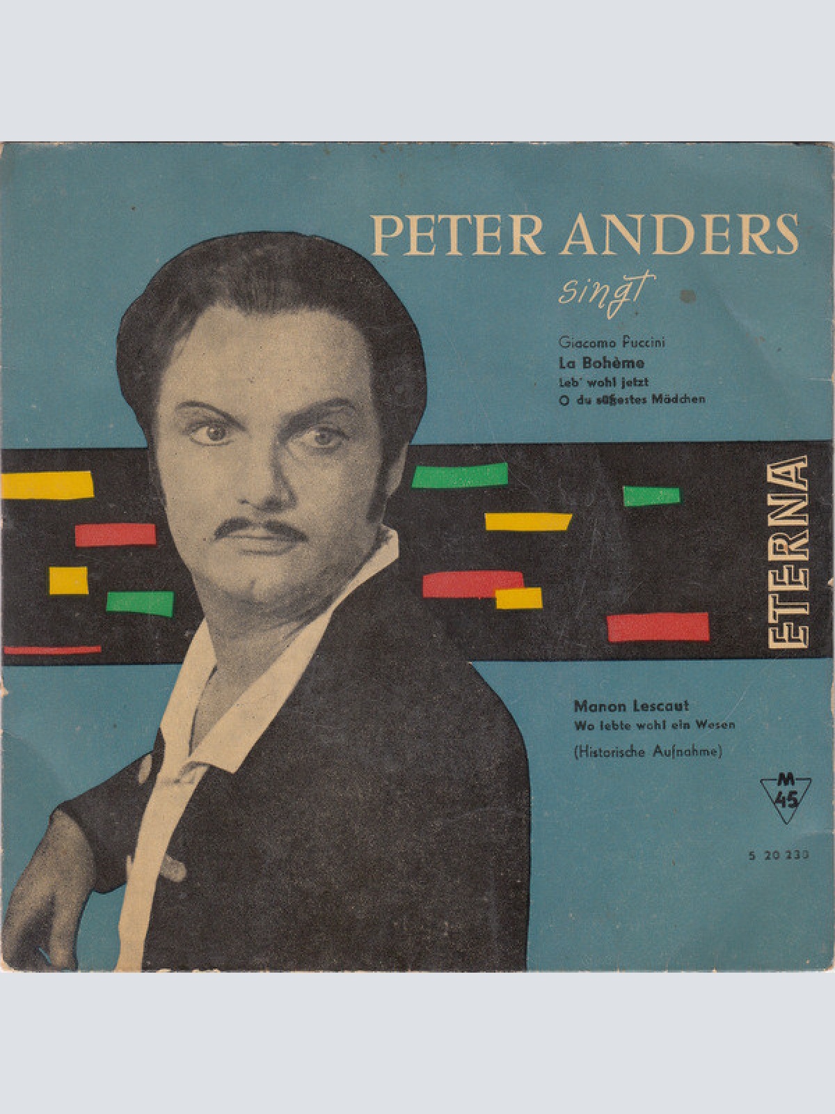Vinyl / Peter Anders (2) Singt Giacomo Puccini - La Bohème / Manon Lescaut