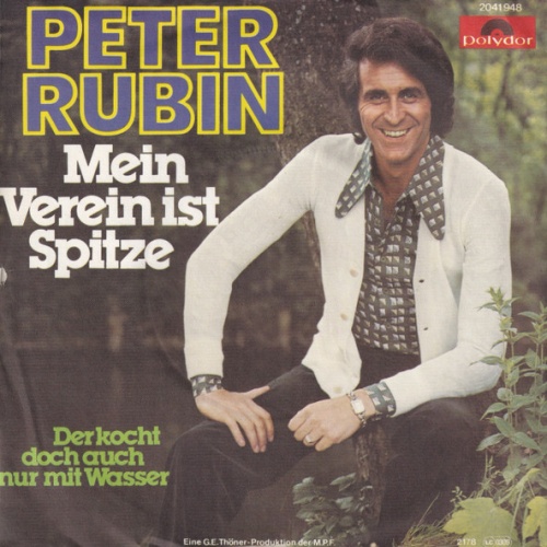 Vinyl / Peter Rubin - Mein Verein Ist Spitze