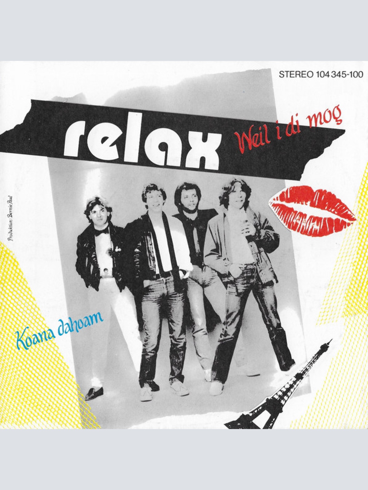 Vinyl / Relax (2) - Weil I Di Mog / Koana Dahoam