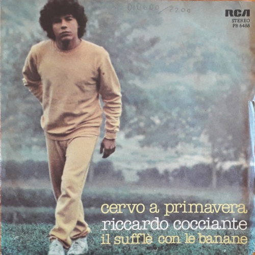 Vinyl / Riccardo Cocciante - Cervo A Primavera / Il Sufflè Con Le Banane