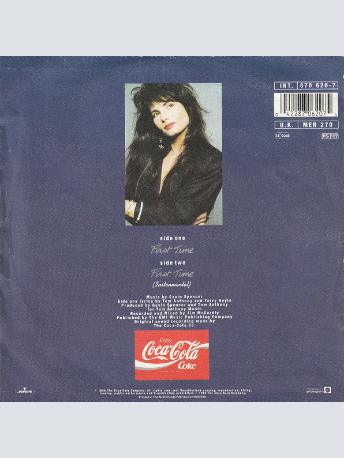 Vinyl / Robin Beck - First Time