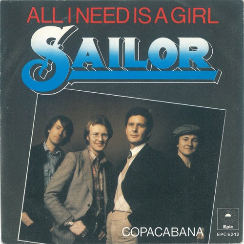 Vinyl / Sailor - All I Need Is A Girl