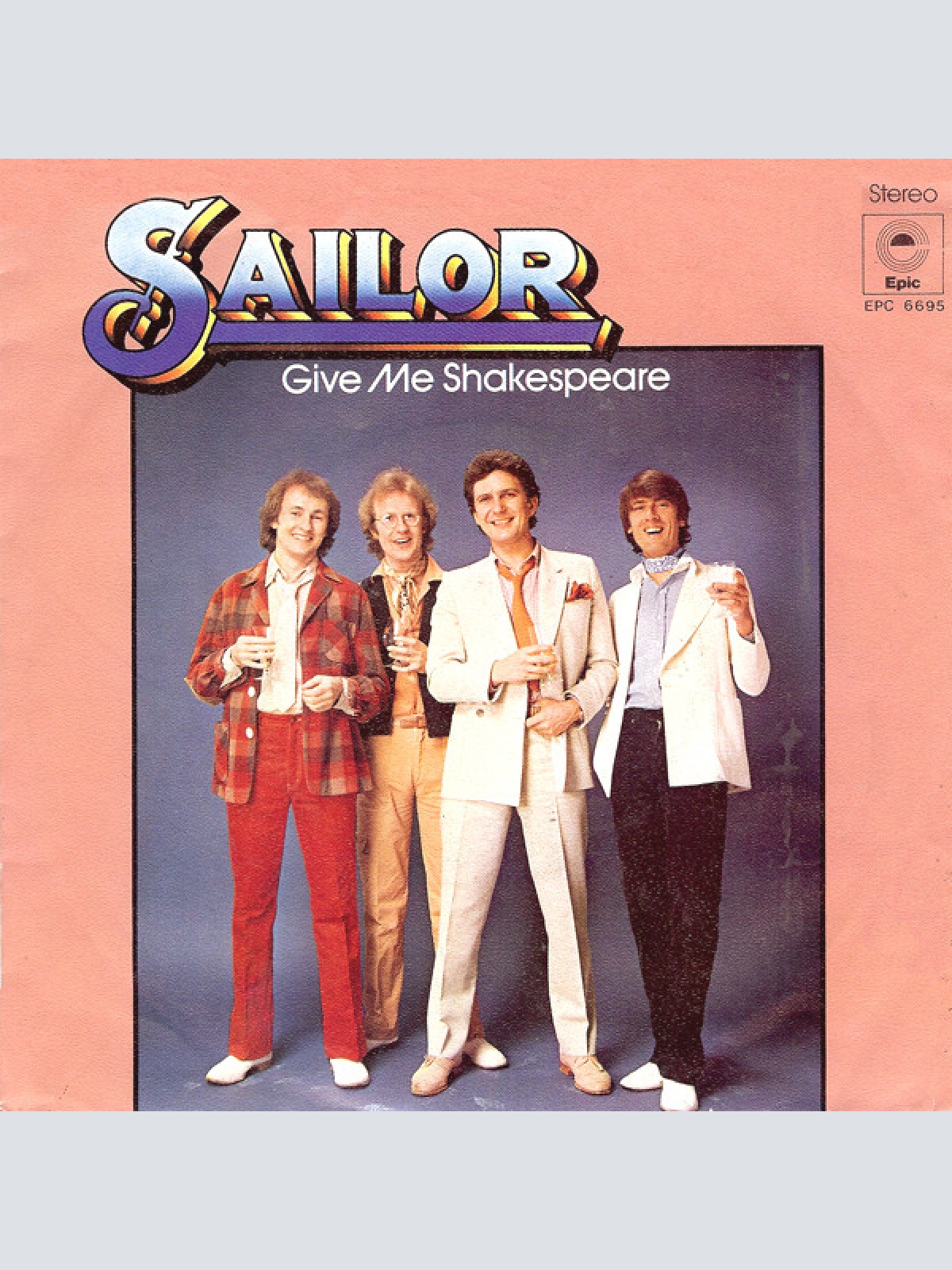 Vinyl / Sailor - Give Me Shakespeare