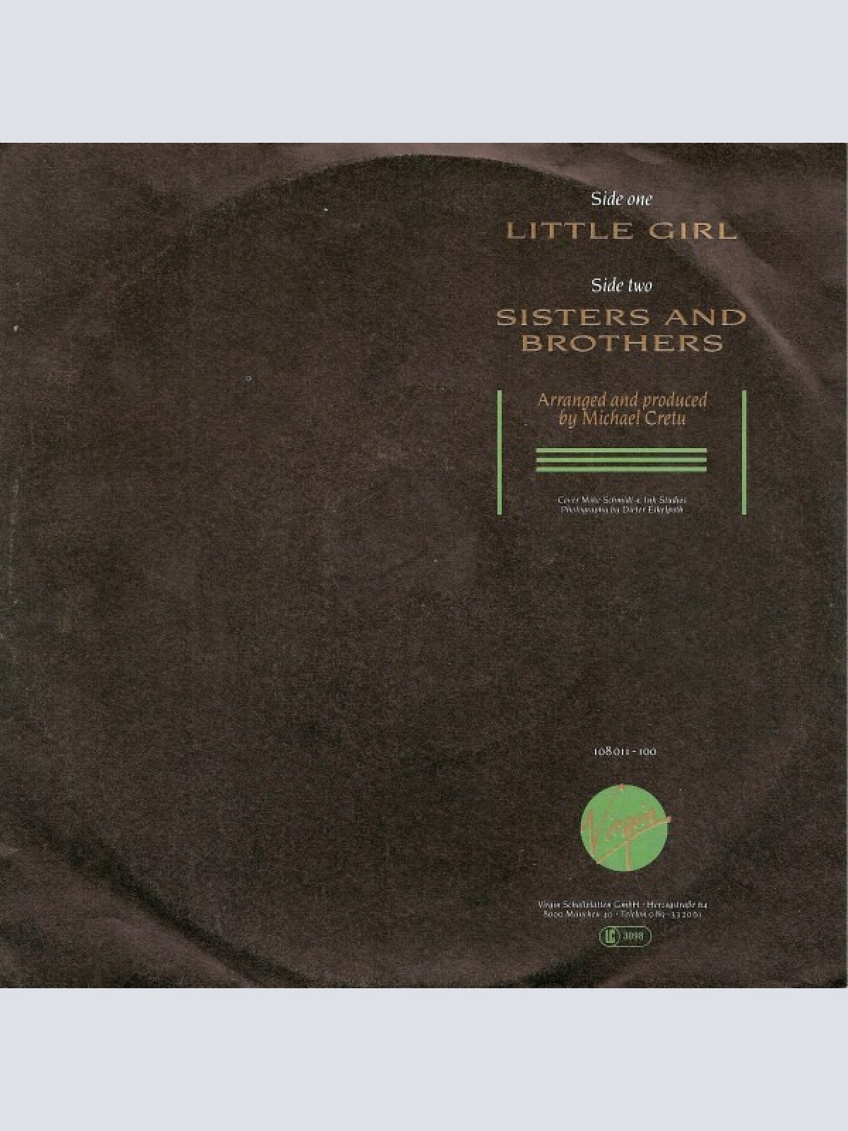 Vinyl / Sandra - Little Girl