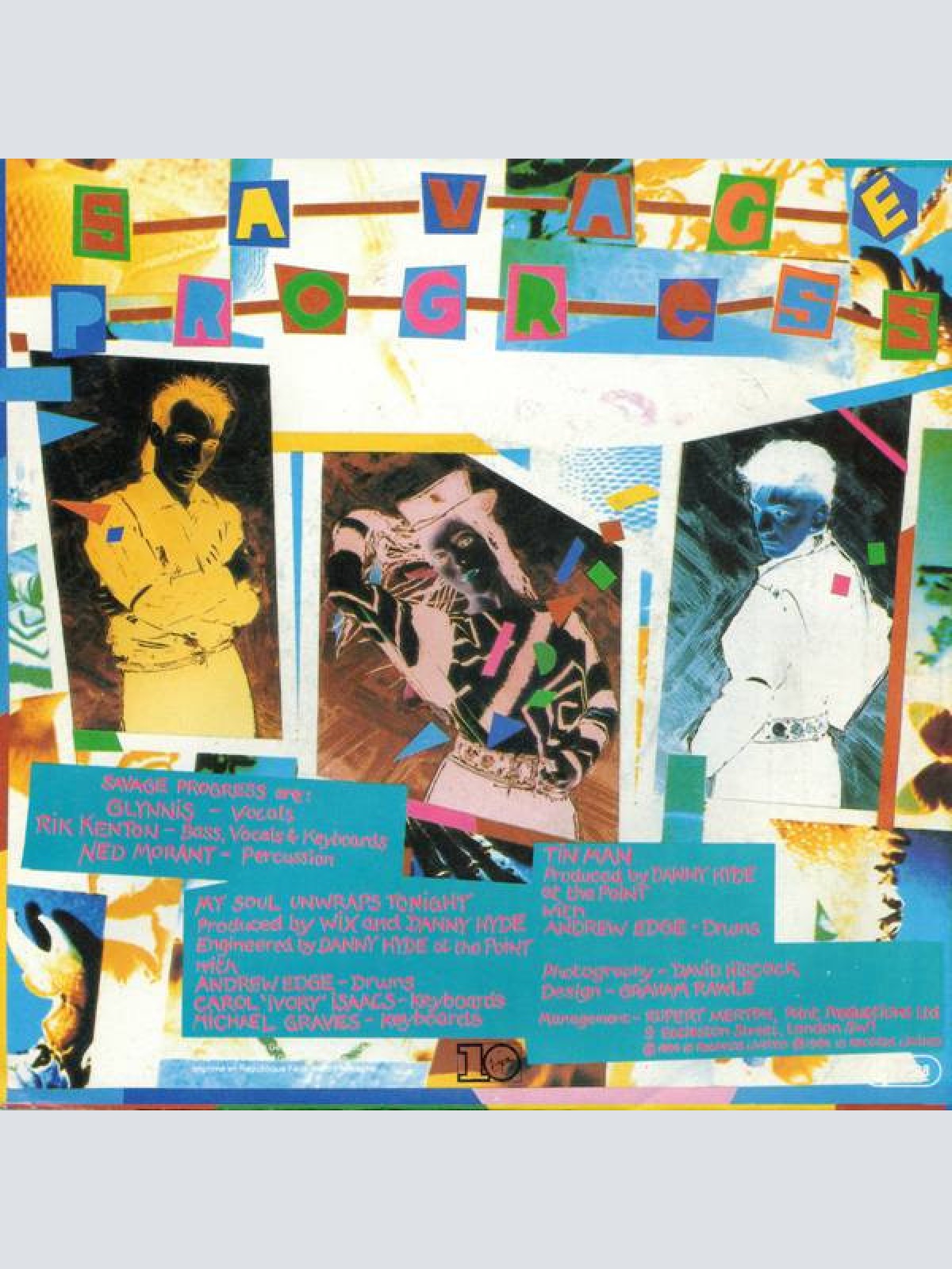 Vinyl / Savage Progress - My Soul Unwraps Tonight