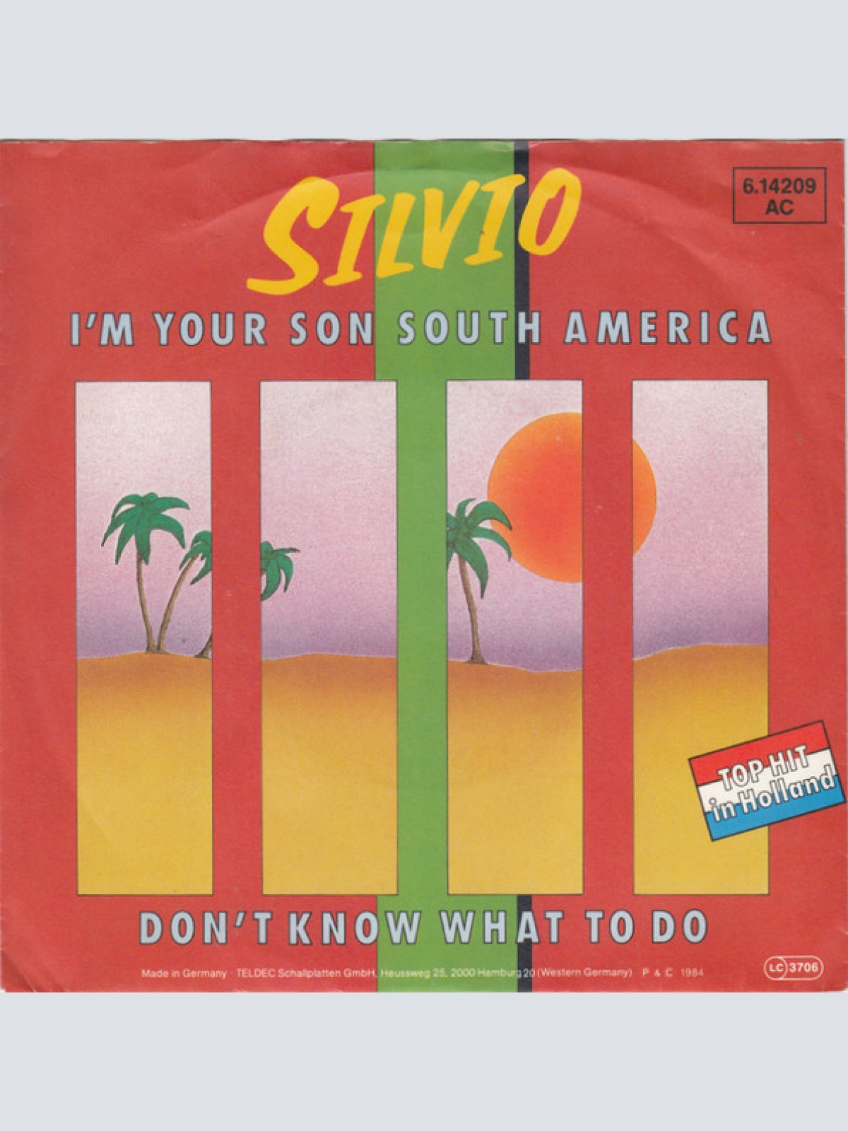 Vinyl / Silvio (3) - I'm Your Son South America / Don't Know What To Do