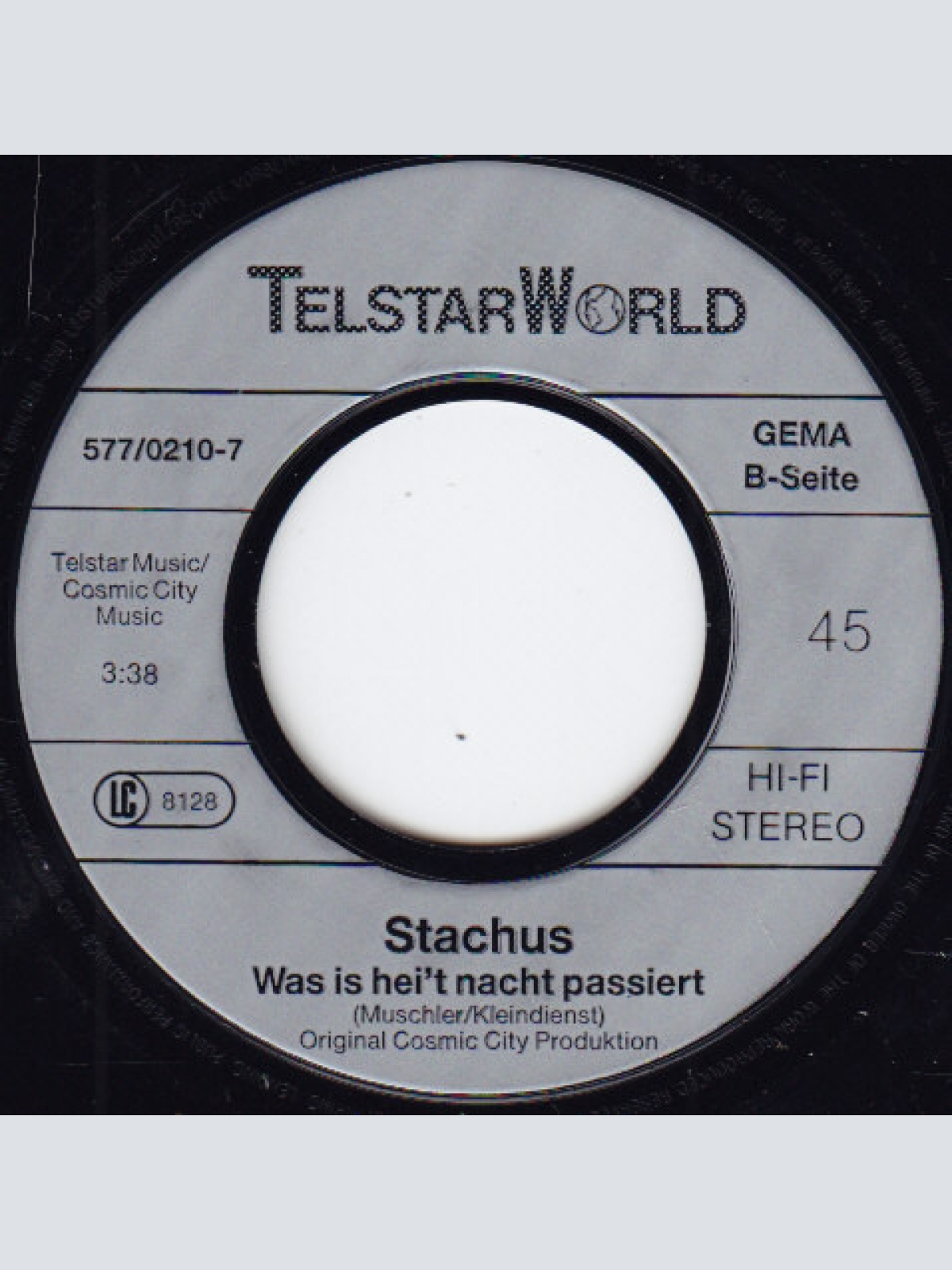 Vinyl / Stachus - Mogs't Mi Nimmer