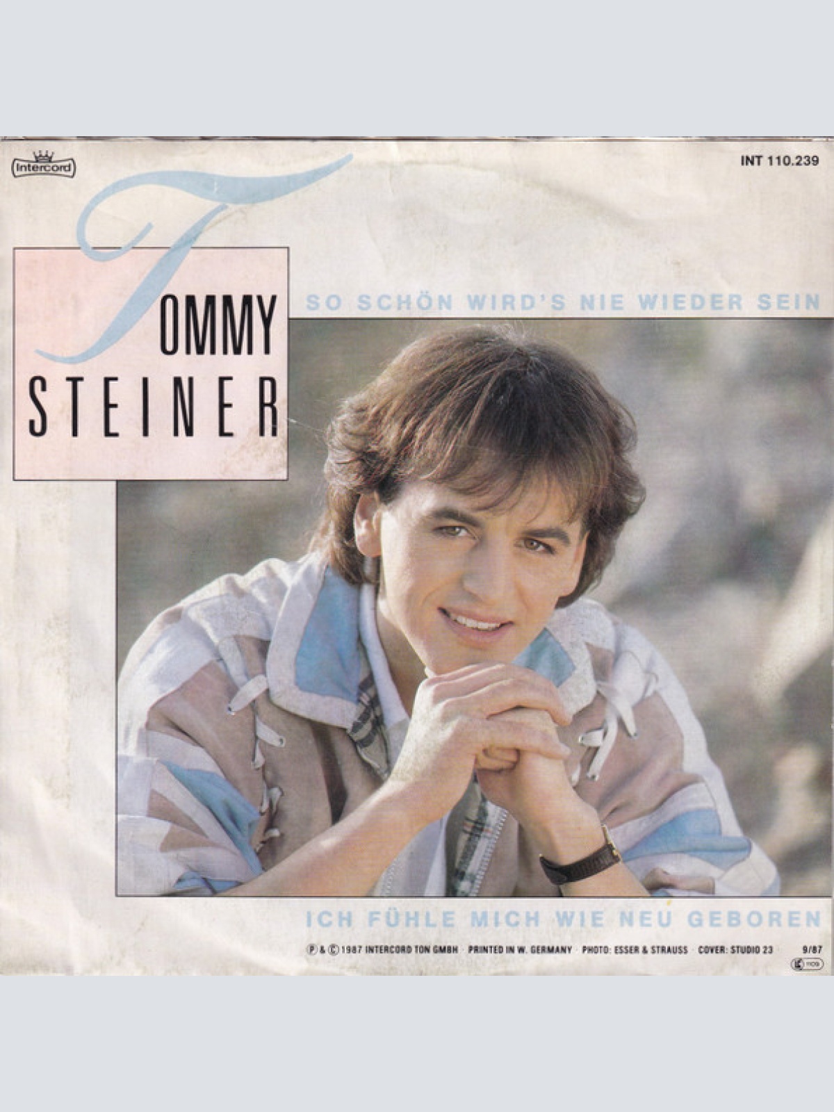 Vinyl / Tommy Steiner - So Schön Wird's Nie Wieder Sein