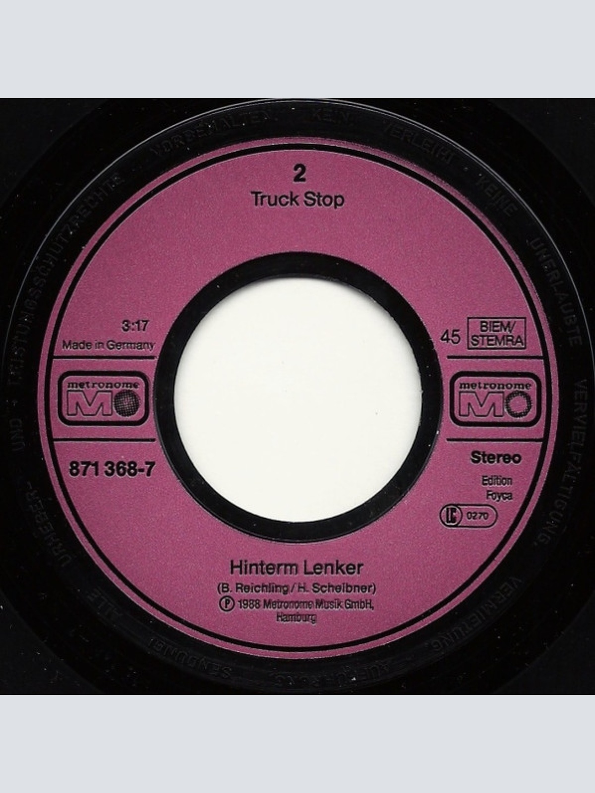 Vinyl / Truck Stop (2) - Big White Diesel