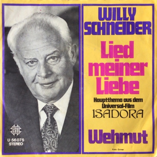 Vinyl / Willy Schneider - Lied Meiner Liebe