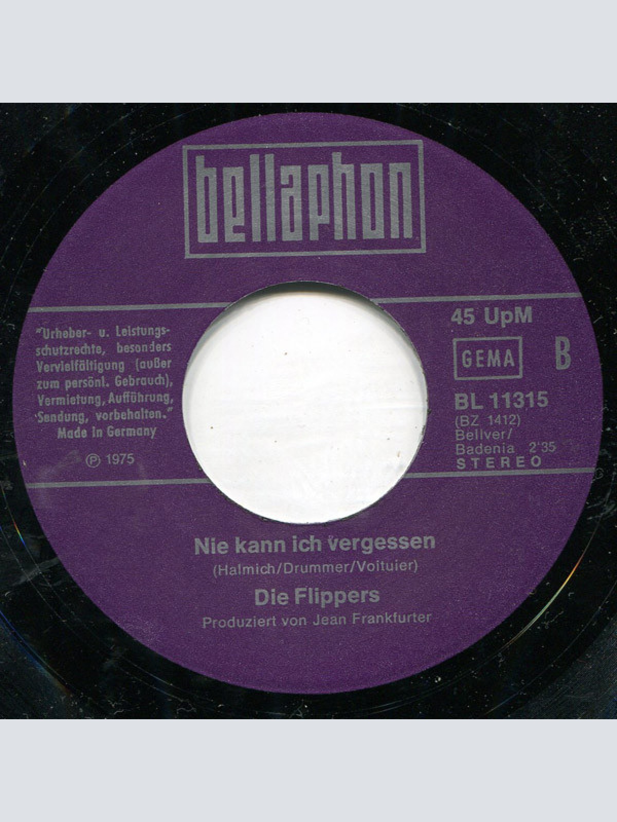 Vinyl / Die Flippers - Luana