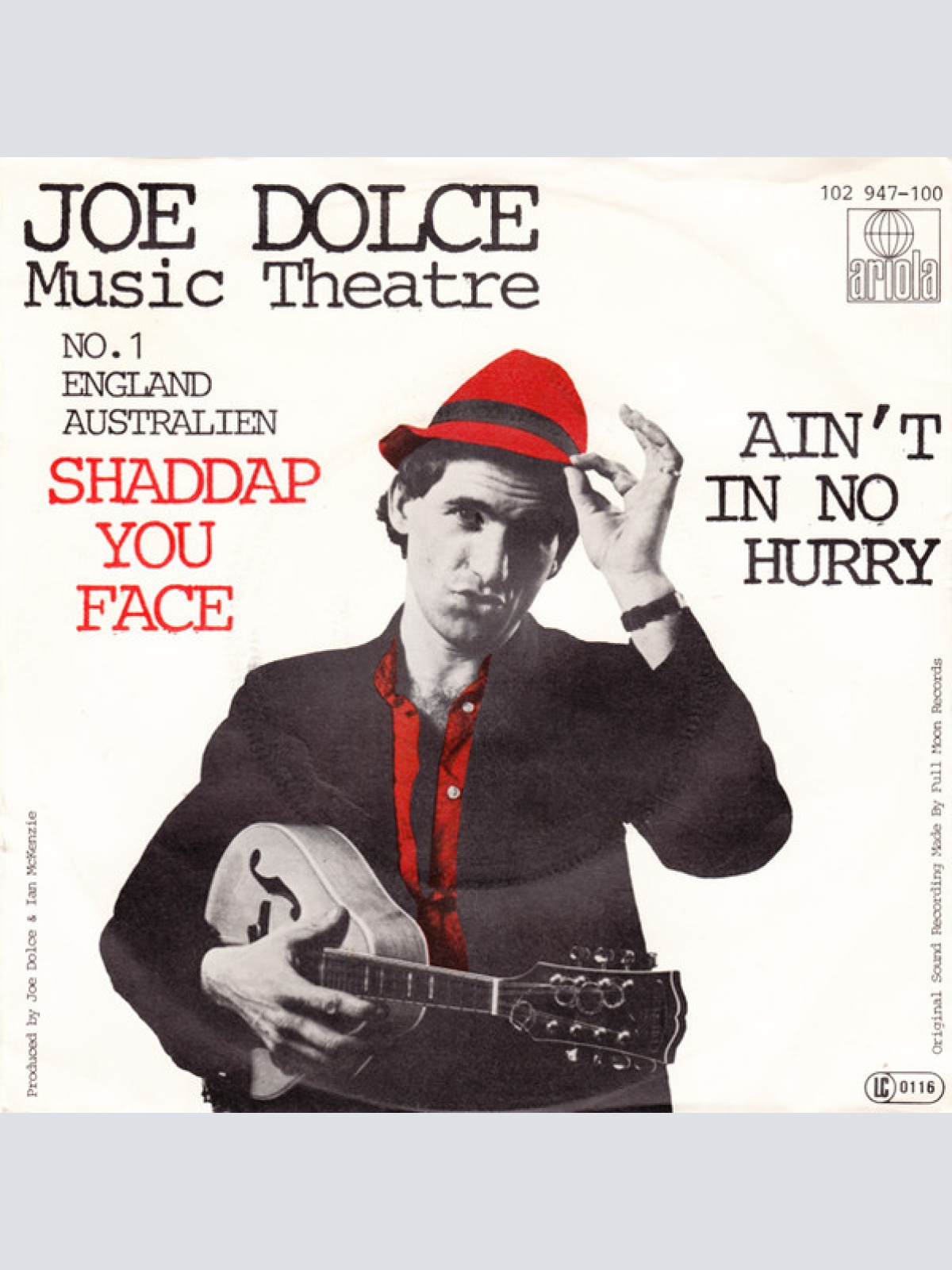 Vinyl / Joe Dolce Music Theatre - Shaddap You Face