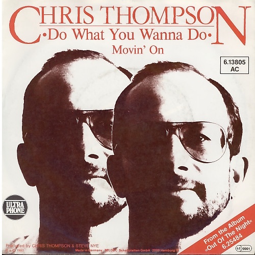 Vinyl / Chris Thompson - Do What You Wanna Do