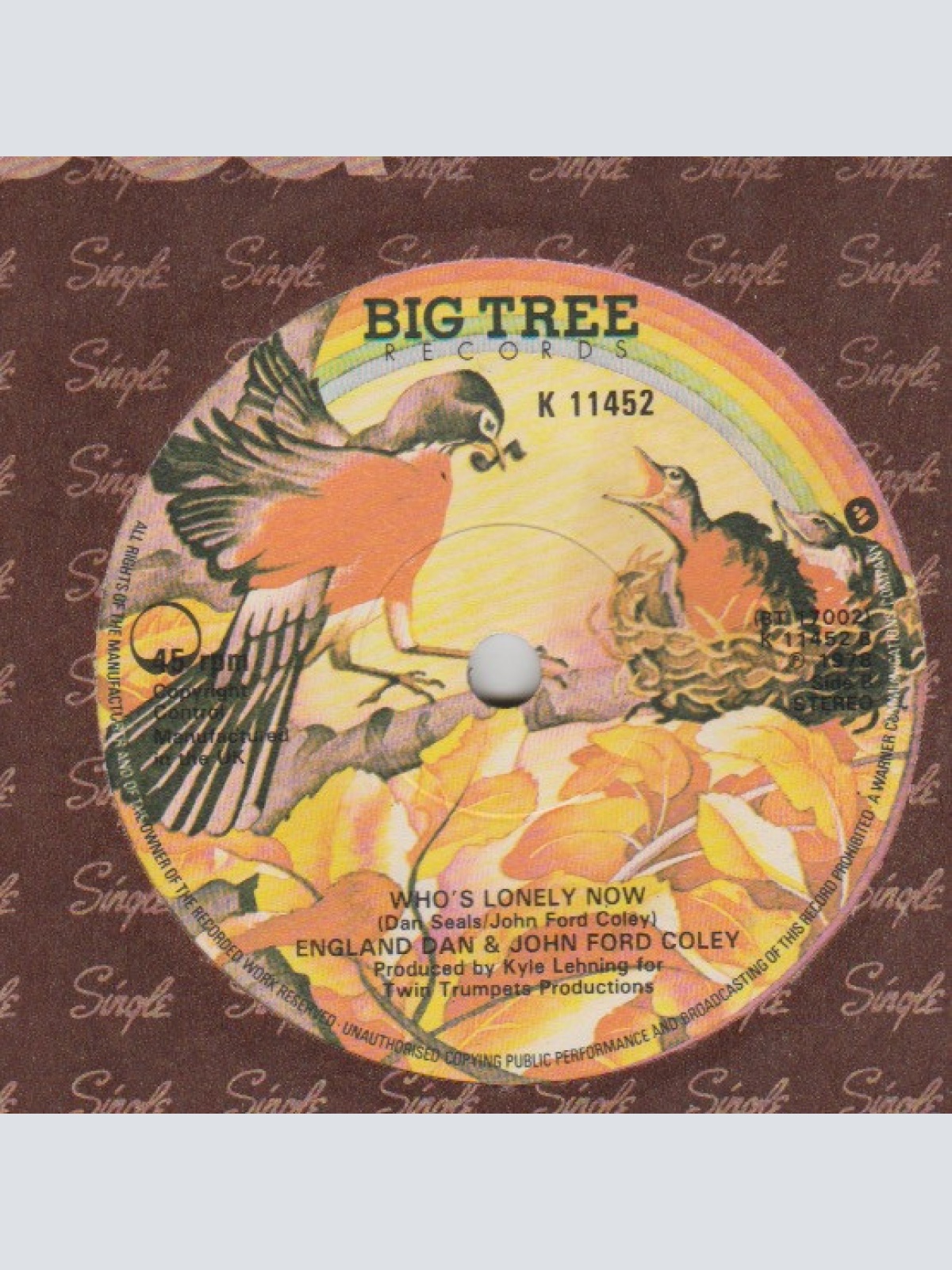 Vinyl / England Dan & John Ford Coley - In It For Love