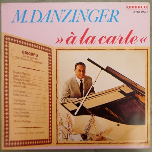 Vinyl / M. Danzinger* - "À La Carte"