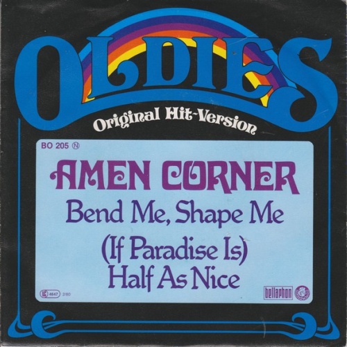 Vinyl / Amen Corner - Bend Me Shape Me  /  (If Paradise Is) Half As Nice