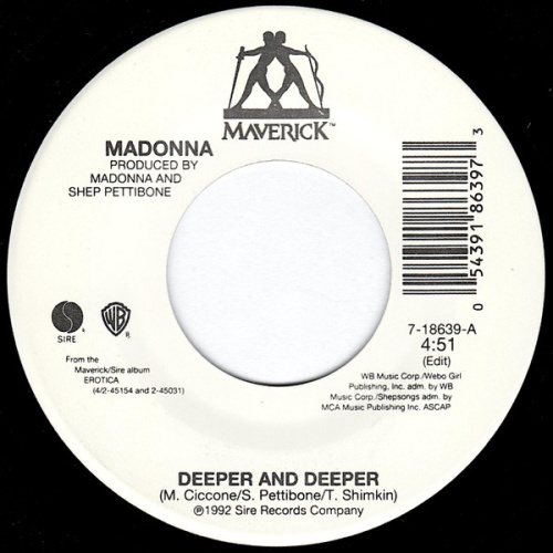 Vinyl / Madonna - Deeper And Deeper