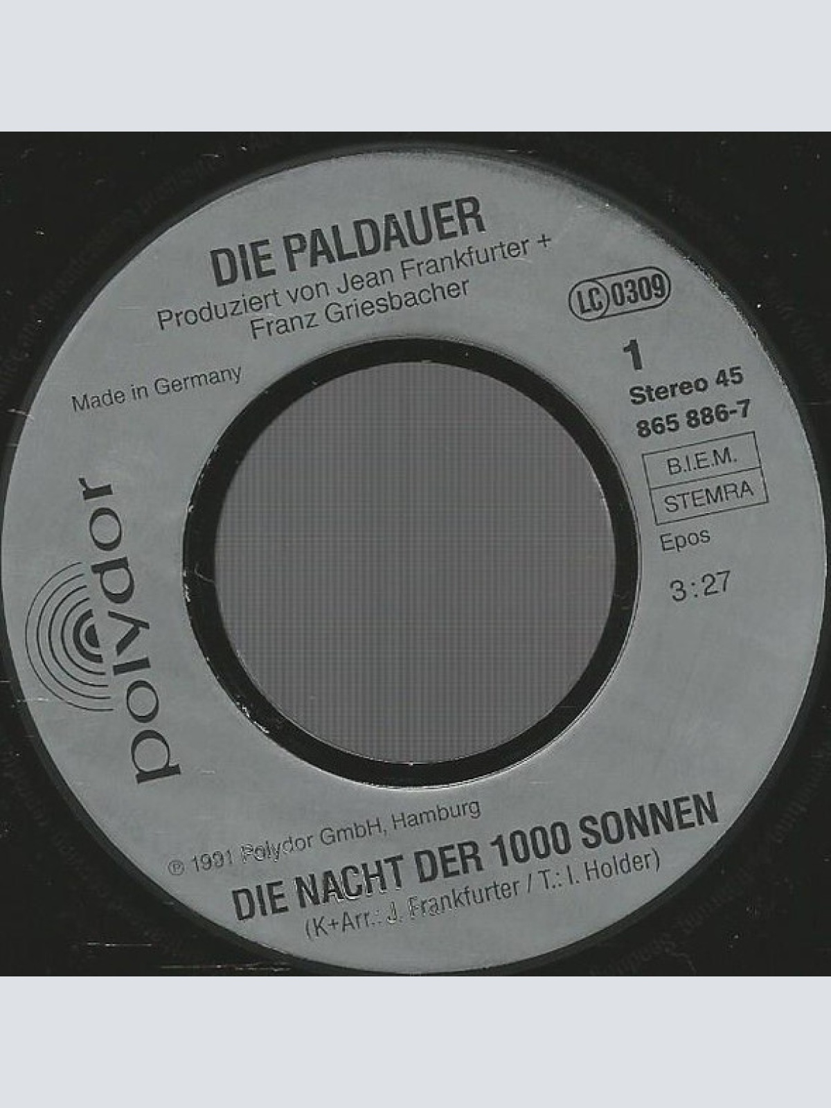 Vinyl / Die Paldauer - Die Nacht Der 1000 Sonnen