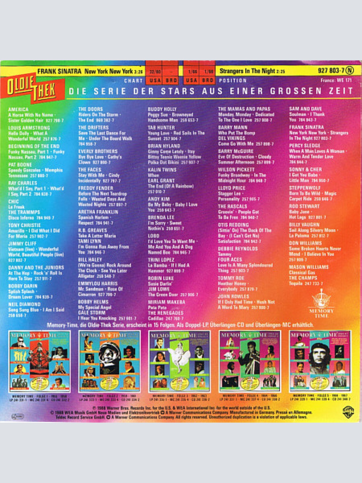 Vinyl / Frank Sinatra - New York New York / Strangers In The Night