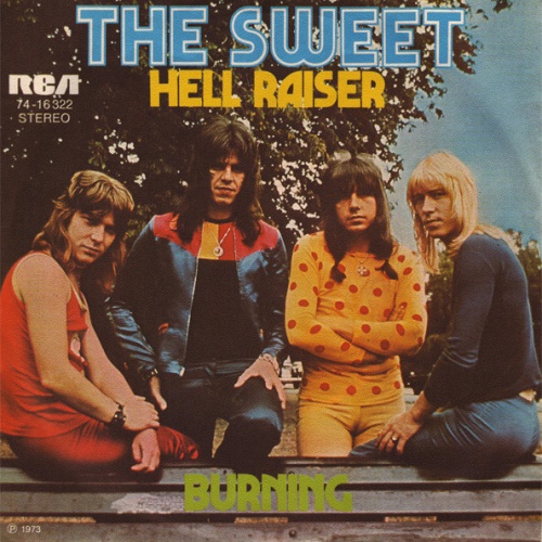 Vinyl / The Sweet - Hell Raiser / Burning