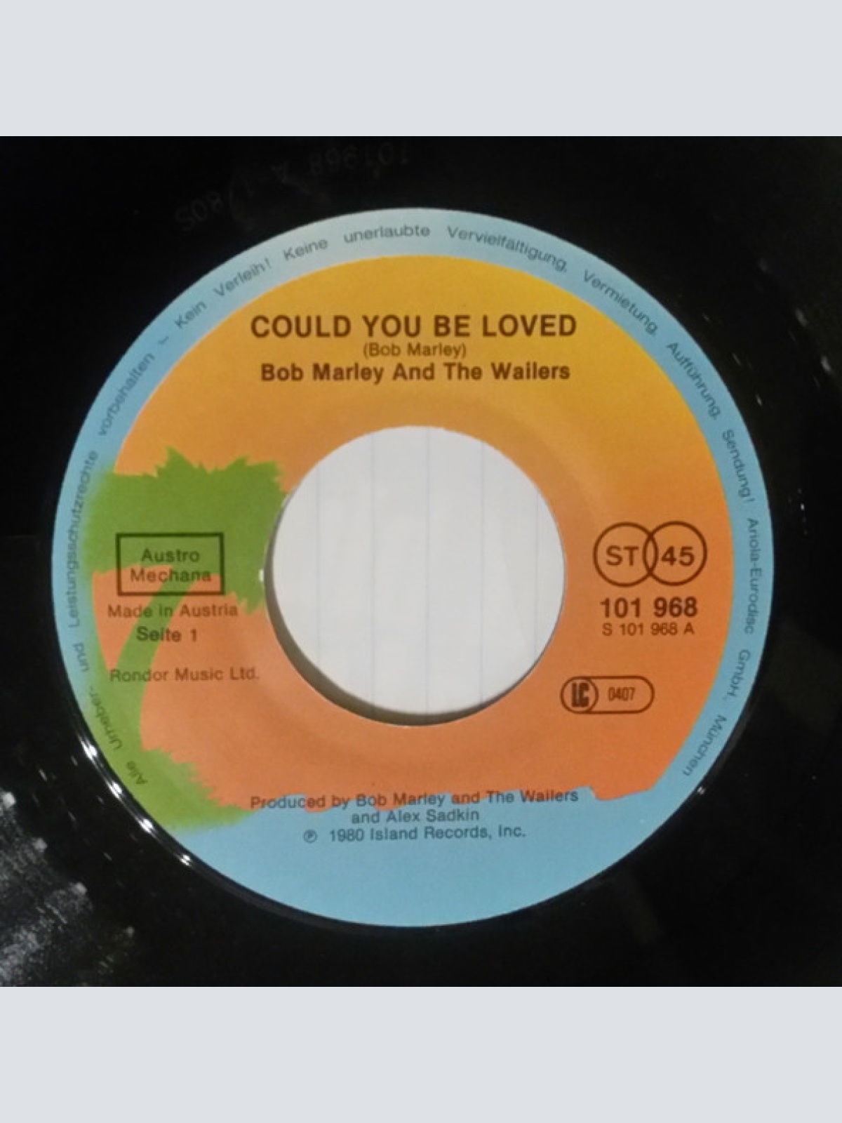 Vinyl / Bob Marley & The Wailers - Could You Be Loved