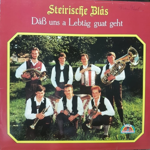 Vinyl / Steirische Blås - Daß Uns A Lebtag Guat Geht