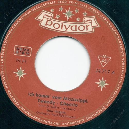 Vinyl / Udo Jürgens - Ich Komm' Vom Mississippi, Tweedy - Cheerio