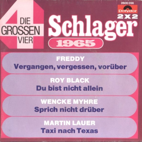 Vinyl / Various - Die Grossen Vier - Schlager 1965