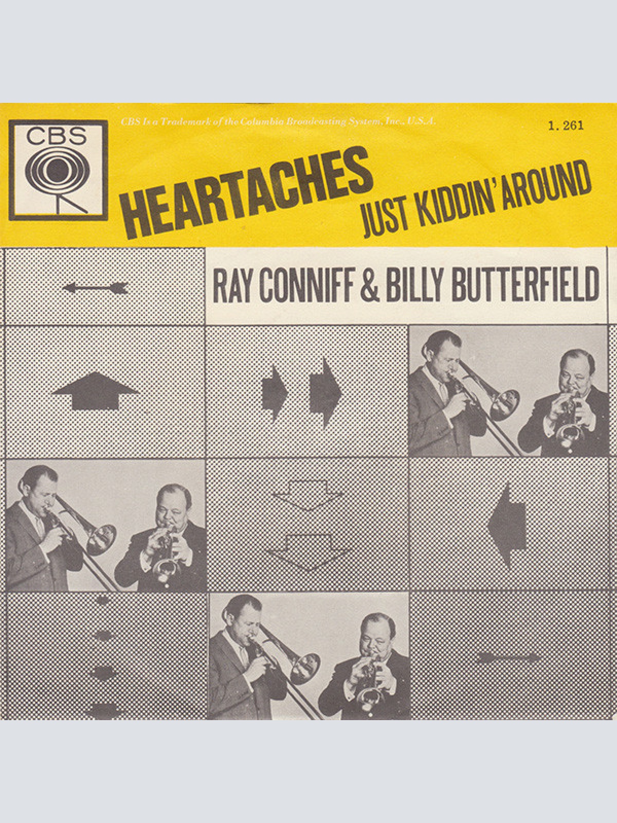 Vinyl / Ray Conniff & Billy Butterfield - Just Kiddin' Around / Heartaches