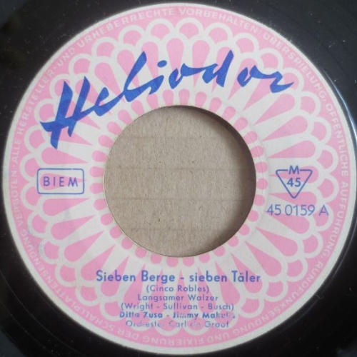 Vinyl / Ditta Zusa  -  Jimmy Makulis - Sieben Berge - Sieben Täler / Bahama Mama