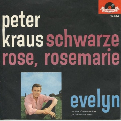 Vinyl / Peter Kraus - Das Orchester Werner Scharfenberger* - Schwarze Rose, Rosemarie / Evelyn