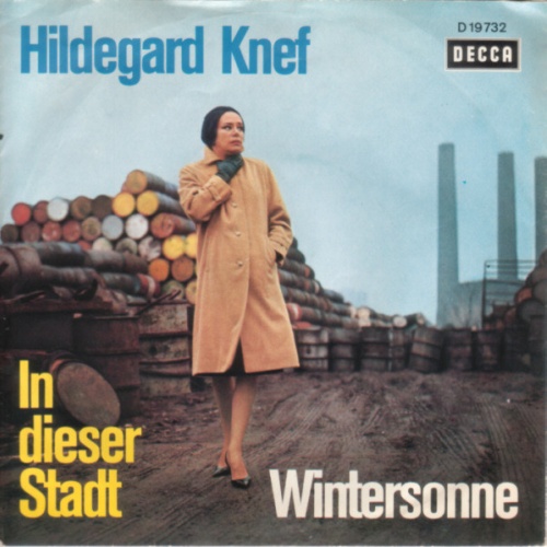 Vinyl / Hildegard Knef - In Dieser Stadt / Wintersonne
