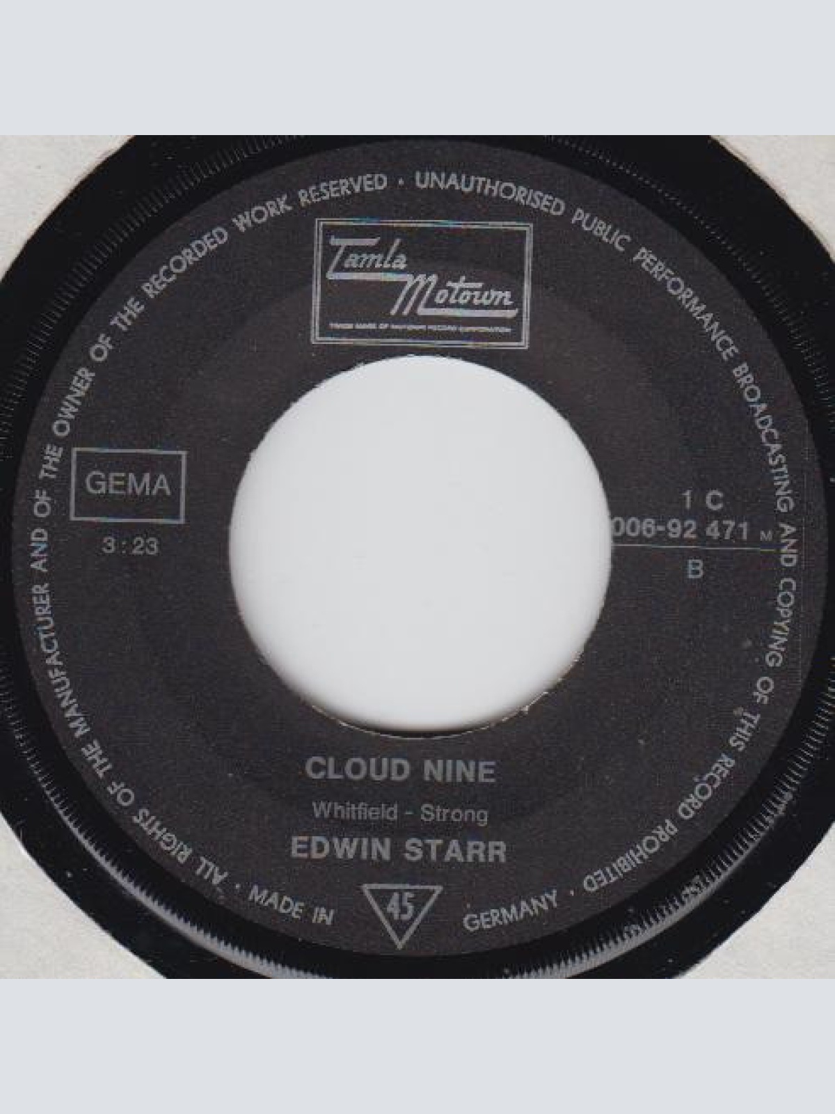 Vinyl / Edwin Starr - Funky Music Sho Nuff Turns Me On