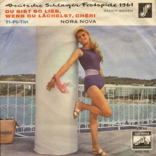 Vinyl / Nora Nova - Du Bist So Lieb,Wenn Du Lächelst, Chéri