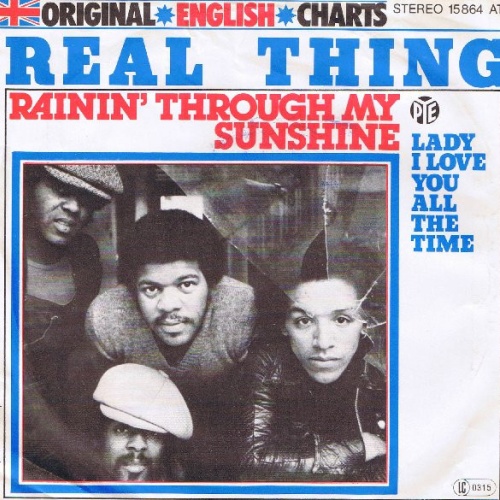 Vinyl / Real Thing* - Rainin' Through My Sunshine