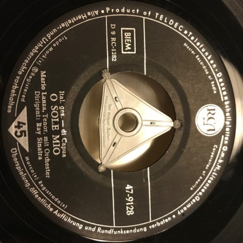 Vinyl / Mario Lanza - O Sole Mio