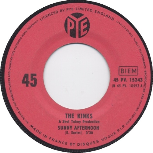 Vinyl / The Kinks - Sunny Afternoon
