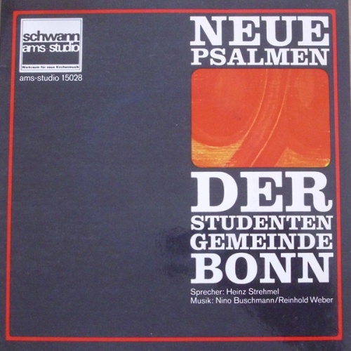 Vinyl / Reinhold Weber (2), Heinz Herich, Manfred Buschmann - Neue Psalmen Der Studentengemeinde Bonn