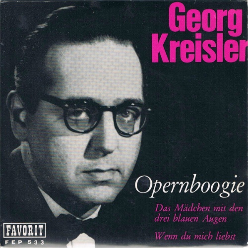 Vinyl / Georg Kreisler - Opernboogie