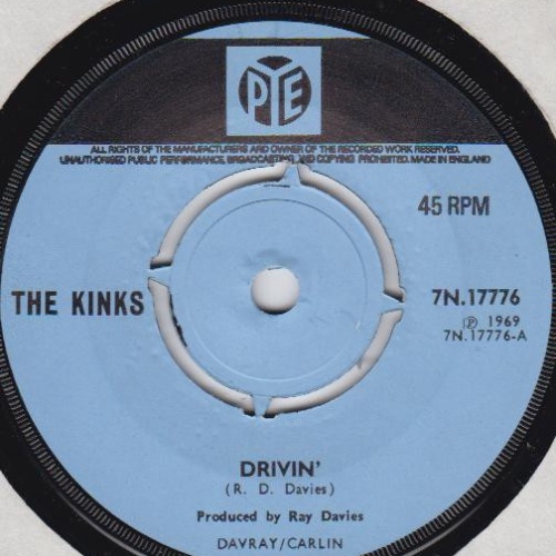 Vinyl / The Kinks - Drivin'