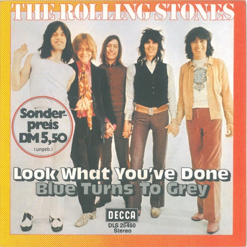 Vinyl / The Rolling Stones - Look What You've Done / Blue Turns To Grey