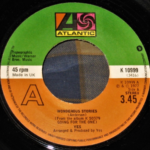 Vinyl / Yes - Wonderous Stories